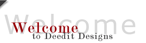 deedit designs welcome